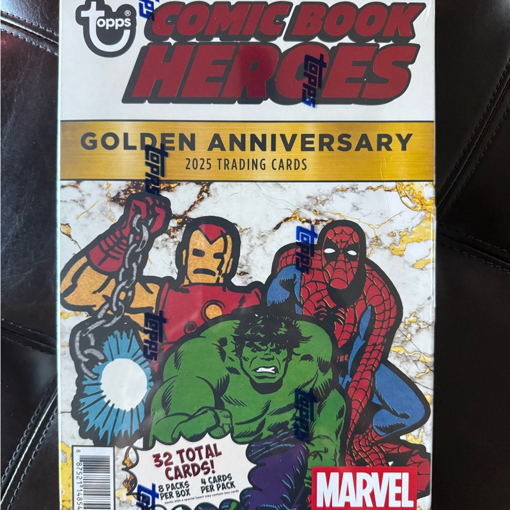 2025 Topps Marvel Comic Book Heroes 1975 Golden Anniversary Hobby Box Sealed